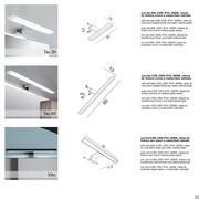 Sampi Miroir de salle de bain ovale avec spot Led - Spots disponibles (3)